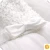 Import White Long Sleeve Lace Applique Bridal Gowns 2018 Custom Made Pure White African Wedding Dress with Pearls Bride Dress from China
