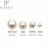Import White round shape ABS loose pearls with hole from China
