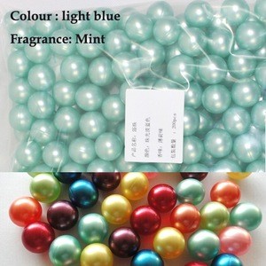 Wholesale 3.9g Green Pearl Round-shaped Bath Oil Bath Beads Mint Fragrance Bath Pearls 100pcs/lot