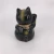 Import Wholesale Black glazed ceramic crafts japanese ceramic fortune cat home decoration from China