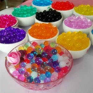 Wholesale bulk packing Orbeez ECO friendly material absorbent resin crystal soil 13 colors offer magic water beads