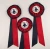 Import wholesale custom logo printed  horse show award rosette badge award ribbon from China
