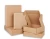 Import Wholesale Custom print logo Kraft Corrugated cardboard packaging carton box from China