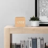 Wholesale Electronic Calendar Sound Control Luxury Small Table Clocks Digital Wake up Light Alarm Clock with Temperature