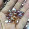 Wholesale Excellent Quality 12-15mm Coin Shape Loose Freshwater Pearl