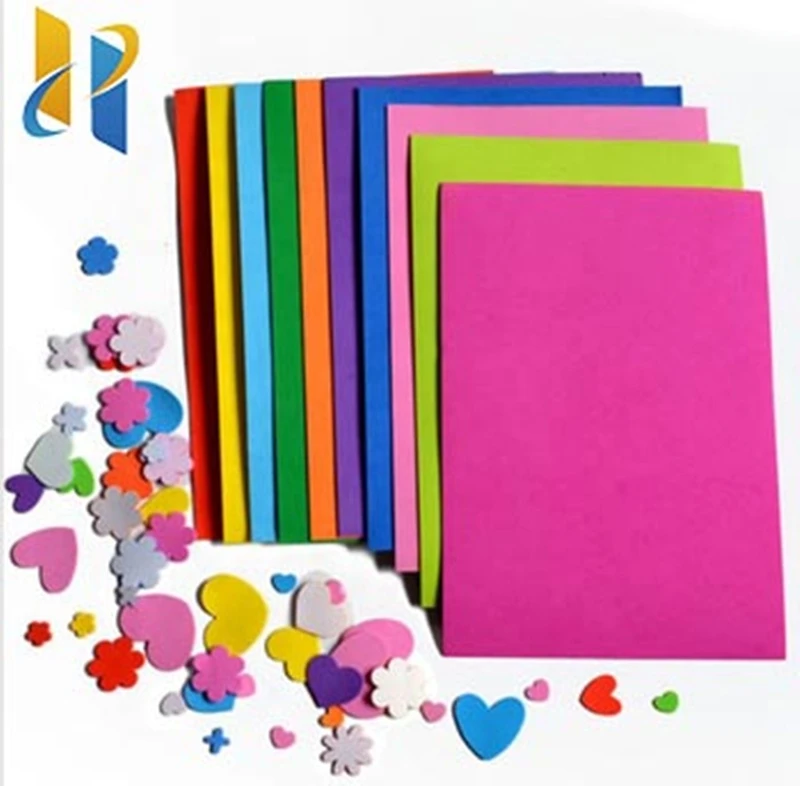 Wholesale high quality colorful self adhesive eva foam sheet