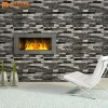 Wholesale Home Decor PVC 3D Effect Brick Stone Wallpaper