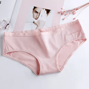 Wholesale ladies seamless underwear 100%Cotton panties Nude sexy short panty woman underwear