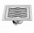 Import Wholesale Latest Apple Shape Design Anti-rust Stainless Steel Shower Floor Drain 304 from China