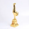 Wholesale Metal Golden Rosster Awards For Films Customized Logo Golden Pheasant Award