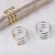 Import Wholesale New Fashion Beautiful Gold Wedding Napkin Ring from China