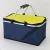 Import Wholesale Portable Waterproof Oxford Folding Insulated Cooler Bag With Lid Collapsible Picnic Basket from China