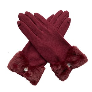 Wholesale resilient and warm golf winter gloves