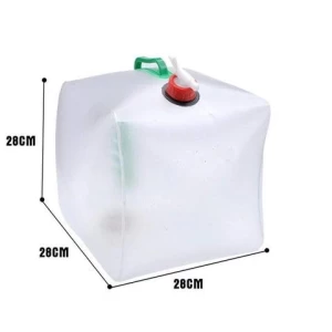 Wholesale reusable PE plastic camping folding outdoor water bags