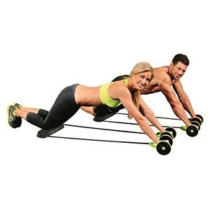 wholesale revoflex xtreme fitness exercise ab wheel roller kit for body building