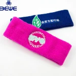Wholesale Terry Cotton Sports Tennis Headband Design Your Own Sweatband