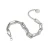Import Wholesale Trendy Rhinestone Thick Chain Bracelet Statement Unique Stainless Steel Bracelets Women Jewelry from China