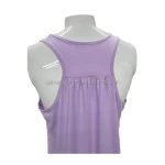 Wholesale US Size Plain Sublimation  100% Polyester Racer Back Women Tank Top