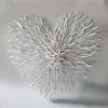 Wholesales hanging lovely wicker heart shaped christmas decorations