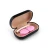 wholesales mini lenses care Small Size PU leather Contact Lens Case Wholesale With Mirror