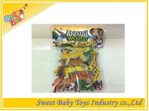 Wild animal, kid&#039;s plastic wild animal toys