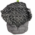Winter envelope baby stroller sleeping bag footmuff with soft fleece inside