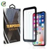 With applicator tray 3 Pack Mobile Tempered Glass For iPhone XS Max XR Tough Protection Screen Protector for iPhone X 7 8 plus