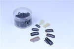 Women hair accessories metal snap clip hair extension wig tools human hair extension clip