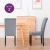 Import Wood Kitchen Chairs with Tufted Back Living Room Armless Side Padded Fabric Dining Chairs from China