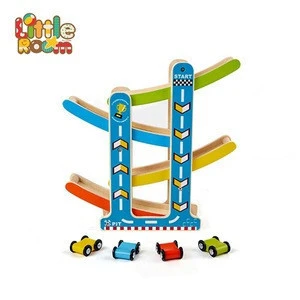 Wooden Mini Race Car Track Toy,Toy Car Race Track For Children
