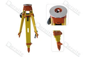 Wooden tripod SDI001-8 for total station and theodolite