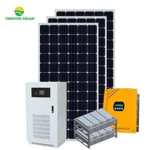 Yangtze 10 years warranty 20KW  off grid  power system solar energy products manufacturers