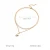 Import YD Korean Jewelry Fashion Pearl Choker Necklace, Women Cute Girl Gold color Double Layer Chain Pearl Pendant necklace from China