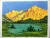 Import Yellow sunshine on the snow mountain landscape painting from China