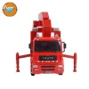 Yibao freewheel alloy metal diecast model fire fighter truck toy for kid
