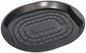 YJ Kitchenware Nonstick Bakeware Set Of Oven Crisper, Pizza Tray, Roasting, Loaf, Muffin, Square,2 Round Cake Baking Pans