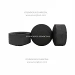YKS smokeless round hookah charcoal tablets Alfakher round shisha coal