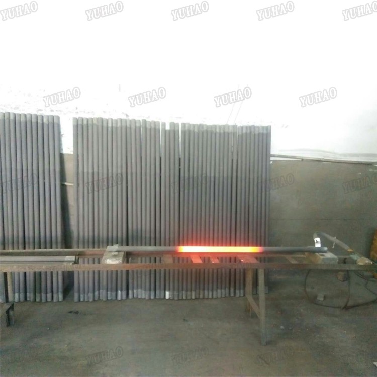 YUHAO 1500C industrial aluminium casting electric heating element tubular shape silicon carbide heater