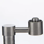 Z shape 10mm Female Joint Titanium Nail Grade2 Titanium for Wax Oil Hookah Water Pipes Bongs Ash Dabs Rigs