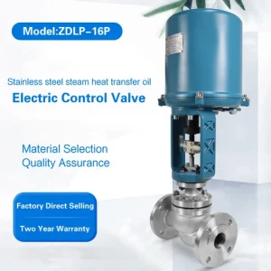 ZDLP-16P Stainless Steel Electric Control Valve Electric Proportional Automatic Temperature Control Valve