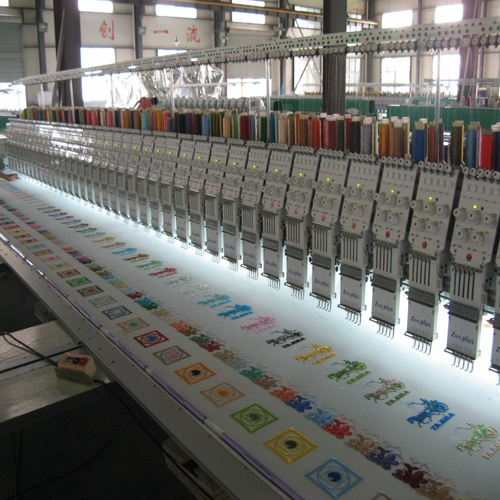 ZHAO SHAN 15 heads computerized embroidery machine made in china