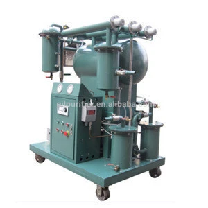 Zhongneng Brand ZY Series Recycling Waste Oil Industrial Filtration Equipment