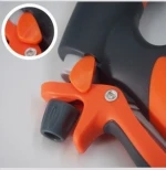 Zina Alloy Plastic 8 pattern garden water spray gun for lawn