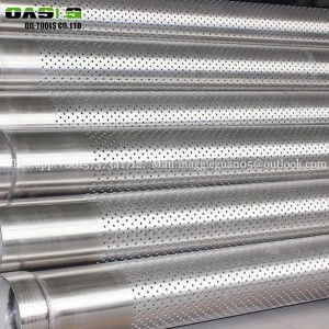 Supplier API Standard perforated pipes casing based pipe