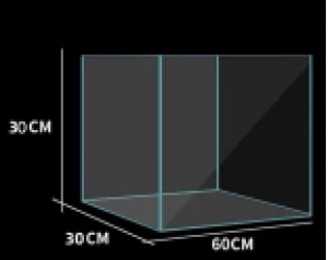 Factory Wholesale Large Custom 80cm Curved Low Iron Aquarium Glass Fish Tank
