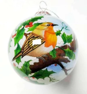 China inside painted glass ball,hand painted balls,hand painted baubles