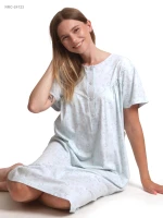 Women's All-Over Print Cotton Jersey Nightgown