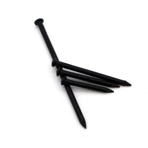 Concrete Steel Nails Electro Galvanized & Black Finish 45#/55#/60# Cement Nails