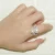 Import S925 Sterling Silver Ring Diamond Pearl Wheat Ring from China