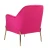 Import velvet armchair A02RE from China